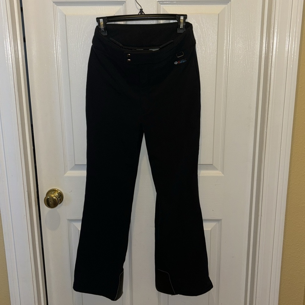 Obermeyer Ski Pants, Entrant, No Size Tag, Black GUC